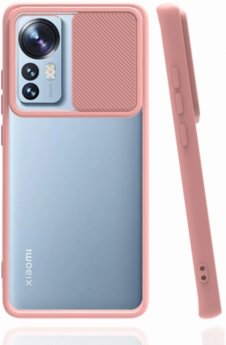 Xiaomi Mi K L F Silikon S Rg L Lens Korumal Buzlu Effaf Pembe