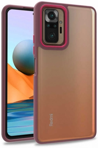 Xiaomi Redmi Note 10 Pro Kılıf Electro Silikon Renkli Flora Kapak