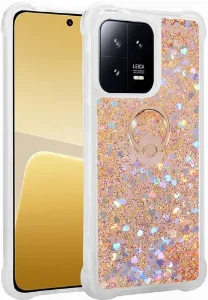 Xiaomi Mi 13 Kılıf Zore Milce Kapak - Gold