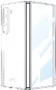 Galaxy Z Fold 6 Kılıf Zore Full Camlı Kıpta Kapak - Şeffaf