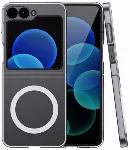 Galaxy Z Flip 6 Kılıf Zore Nitro Anti Shock Silikon - Şeffaf