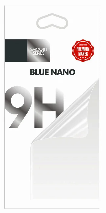 Alcatel 1s (2020) Ekran Koruyucu Blue Nano Esnek Film Kırılmaz - Şeffaf