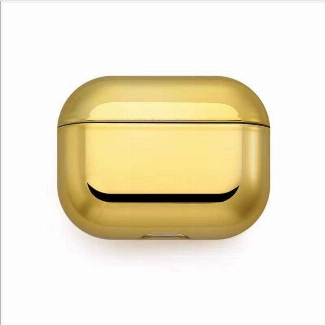 Apple Airpods 3. Nesil Kılıf Zore Airbag 08 Silikon - Gold