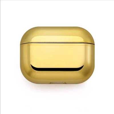 Apple Airpods 3. Nesil Kılıf Zore Airbag 08 Silikon - Gold