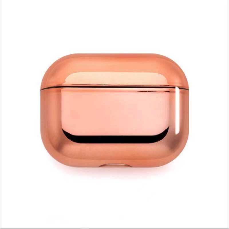 Apple Airpods 3. Nesil Kılıf Zore Airbag 08 Silikon - Rose Gold