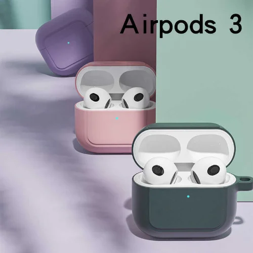 Apple Airpods 3. Nesil Kılıf Zore Airbag 23 Kılıf - Mavi