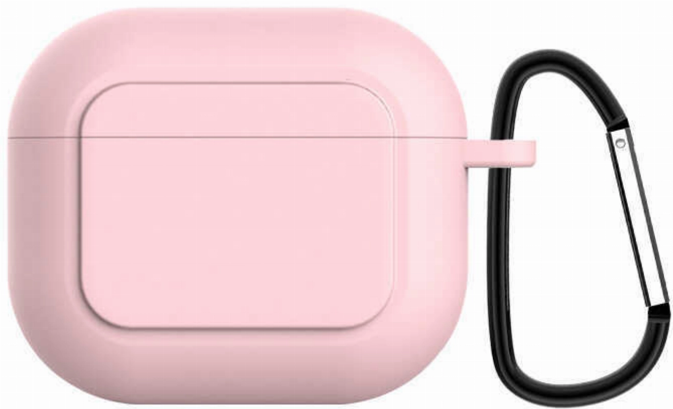 Apple Airpods 3. Nesil Kılıf Zore Airbag 23 Kılıf - Pembe Açık