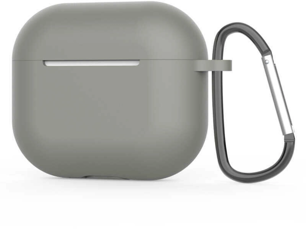 Apple Airpods 3. Nesil Zore Airbag 28 Silikon Kılıf - Gri