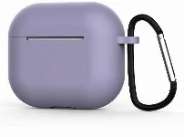 Apple Airpods 3. Nesil Zore Airbag 28 Silikon Kılıf - Lavendery Gray