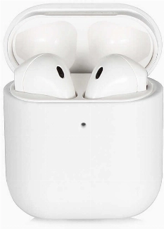 Apple Airpods Kılıf Zore Silk Silikon - Beyaz