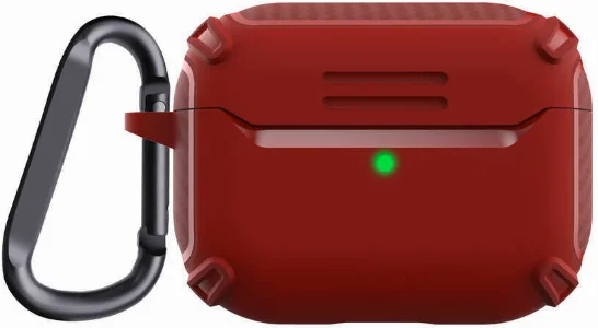 Apple Airpods Pro Kılıf Zore Airbag 26 Silikon - Kırmızı
