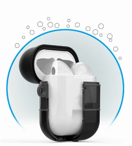 Apple Airpods Zore Airbag 16 Kılıf - Siyah