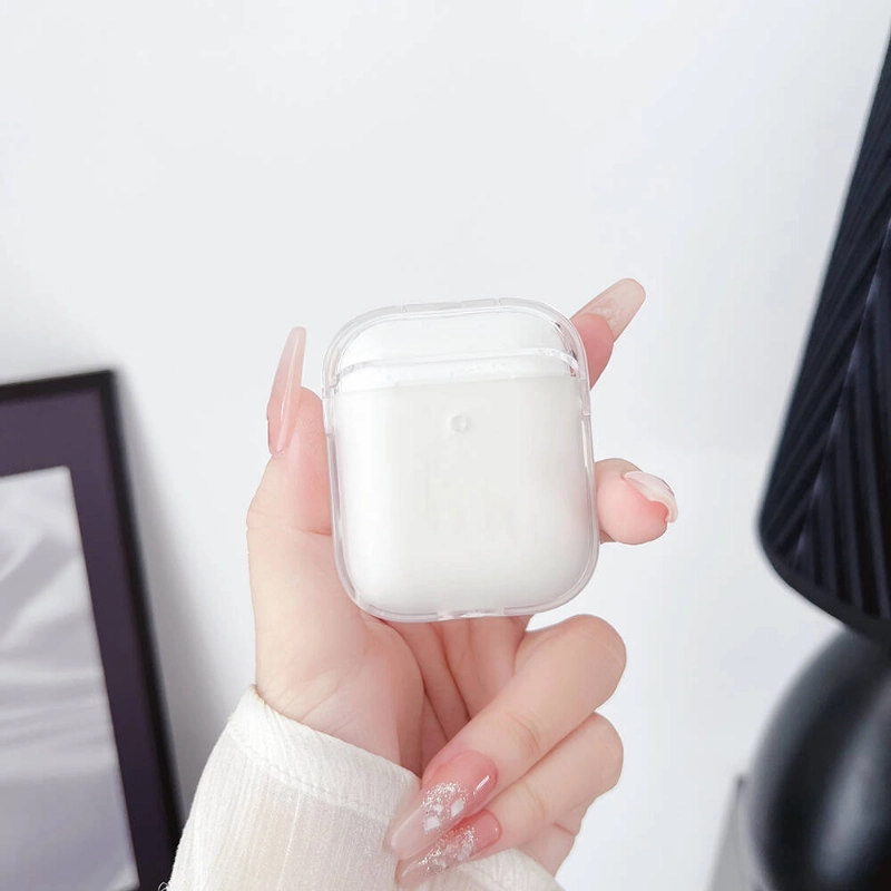 Apple Airpods Zore Airbag 36 Darbelere Karşı Dayanıklı Kılıf - Şeffaf