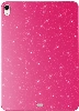 Apple iPad 10.9 2022 (10. Nesil) Tablet Kılıfı  Glittered Shiny Look Tablet Koton Case - Pembe Koyu