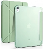 Apple iPad 10.9 2022 (10. Nesil) Tablet Kılıfı Standlı Tri Folding Kalemlikli Silikon Smart Cover - Yeşil