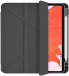 Apple iPad 10.9 2022 (10.Nesil) Wiwu 360 Dönebilen Standlı Magnetik Koruyucu Tablet Kılıfı - Siyah