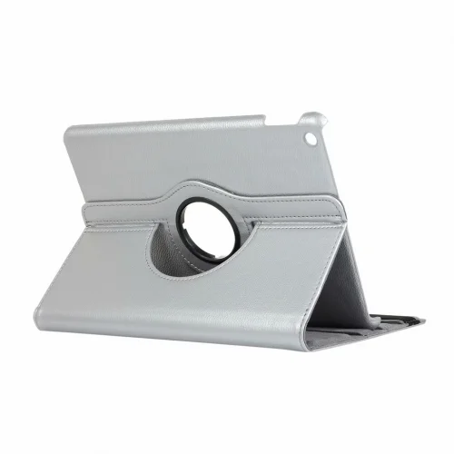 Apple iPad 6 Air 2 9.7 Tablet Kılıfı 360 Derece Dönebilen Standlı Kapak - Lacivert