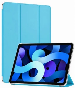 Apple iPad Air 10.9 2022 (5.Nesil) Tablet Kılıfı 1-1 Standlı Smart Cover Kapak - Mavi