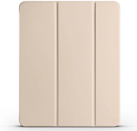 Apple iPad Air 10.9 2022 (5.Nesil) Tablet Kılıfı Flip Smart Standlı Kalem Bölmeli Akıllı Kapak Smart Cover - Gold