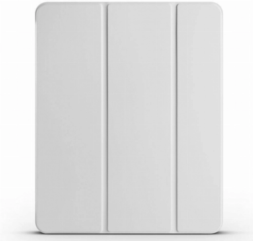 Apple iPad Air 10.9 2022 (5.Nesil) Tablet Kılıfı Flip Smart Standlı Kalem Bölmeli Akıllı Kapak Smart Cover - Gri