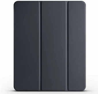 Apple iPad Air 10.9 2022 (5.Nesil) Tablet Kılıfı Flip Smart Standlı Kalem Bölmeli Akıllı Kapak Smart Cover - Siyah