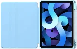 Apple iPad Air 11 2024 Kılıf Zore Nayn Dönebilen Standlı Kılıf - Mavi Açık