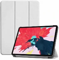 Apple iPad Air 11 2024 Tablet Kılıfı Flip Smart Standlı Akıllı Kapak Smart Cover - Beyaz