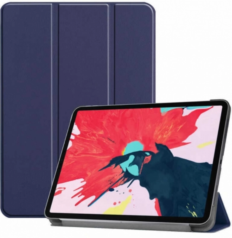 Apple iPad Air 11 2024 Tablet Kılıfı Flip Smart Standlı Akıllı Kapak Smart Cover - Lacivert