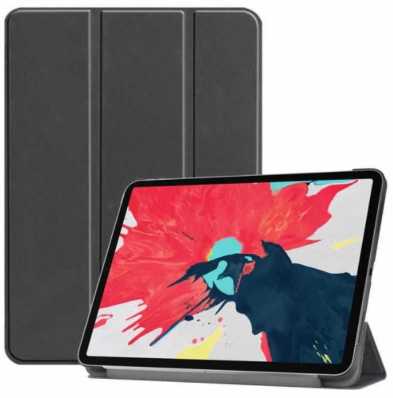 Apple iPad Air 11 2024 Tablet Kılıfı Flip Smart Standlı Akıllı Kapak Smart Cover - Siyah