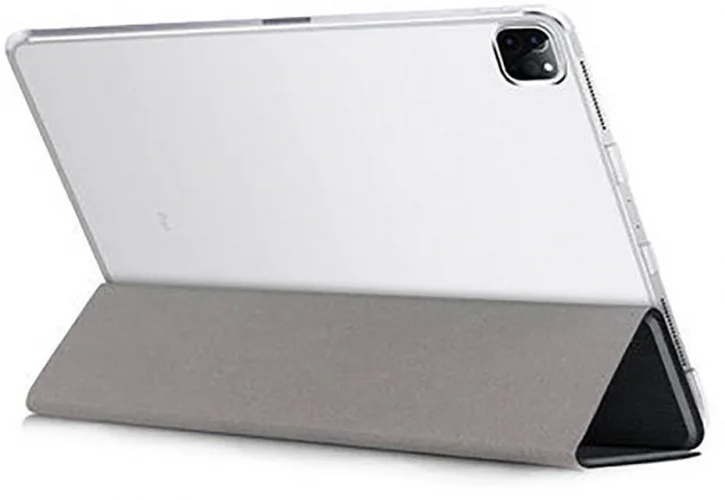 Apple iPad Air 11 2024 Tablet Kılıfı Flip Smart Standlı Akıllı Kapak Smart Cover - Turuncu