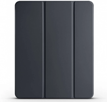 Apple iPad Air 11 2024 Tablet Kılıfı Flip Smart Standlı Kalem Bölmeli Akıllı Kapak Smart Cover - Siyah