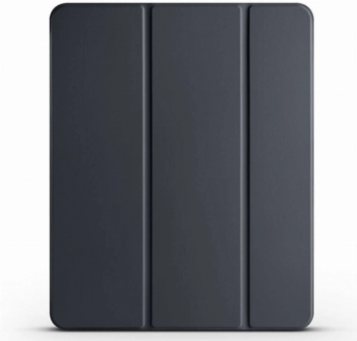 Apple iPad Air 13 2024 Tablet Kılıfı Flip Smart Standlı Kalem Bölmeli Akıllı Kapak Smart Cover - Siyah