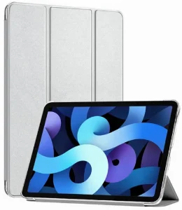 Apple iPad Air 4 10.9 inç 2020  Tablet Kılıfı 1-1 Standlı Smart Cover Kapak - Gri