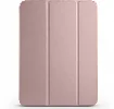 Apple iPad Pro 11 2024 Tablet Kılıfı Flip Smart Standlı Kalem Bölmeli Akıllı Kapak Smart Cover - Rose Gold