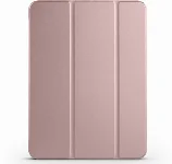 Apple iPad Pro 11 2024 Tablet Kılıfı Flip Smart Standlı Kalem Bölmeli Akıllı Kapak Smart Cover - Rose Gold