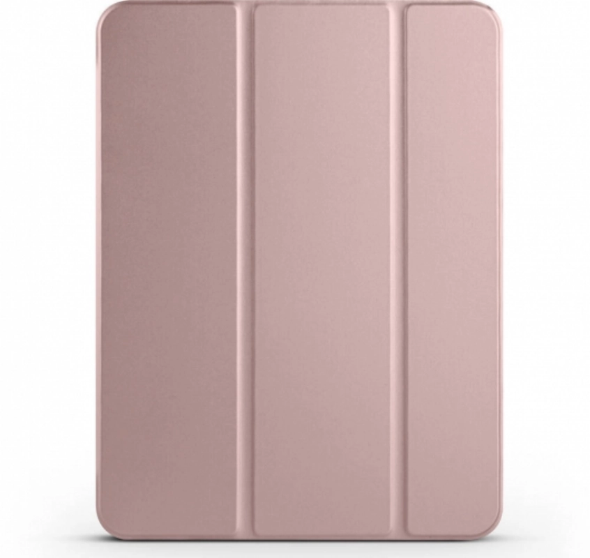 Apple iPad Pro 11 2024 Tablet Kılıfı Flip Smart Standlı Kalem Bölmeli Akıllı Kapak Smart Cover - Rose Gold