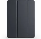 Apple iPad Pro 11 2024 Tablet Kılıfı Flip Smart Standlı Kalem Bölmeli Akıllı Kapak Smart Cover - Siyah