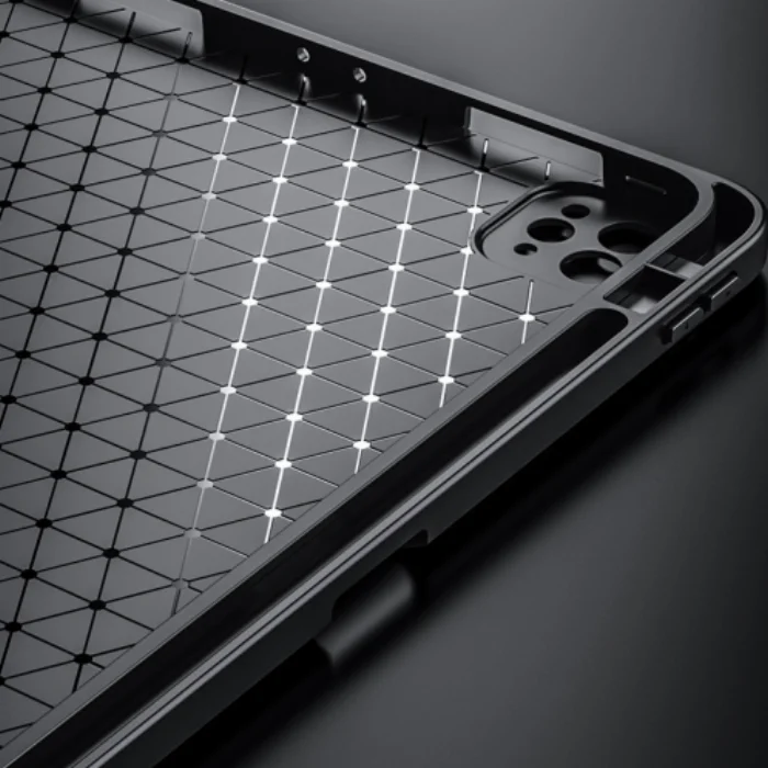 Apple iPad Pro 11 inç 2020 Kılıf Wlons Deri Görünümlü Kapaklı Standlı Uyku Modlu Kapak - Siyah