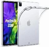Apple iPad Pro 12.9 2021 (5. Nesil) Şeffaf Esnek Süper Silikon