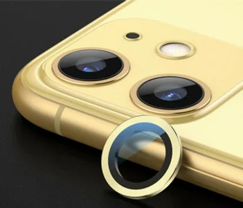 Apple iPhone 11 Kamera Lens Koruyucu CL-02 - Sarı