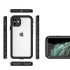 Apple iPhone 11 Kılıf 1-1 Su Geçirmez Kılıf - Siyah