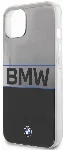 Apple iPhone 11 Kılıf BMW Buzlu Transparan Sert PC Kapak - Şeffaf-Siyah
