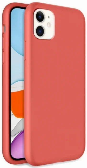 Apple iPhone 11 Kılıf İçi Kadife Mat Yüzey LSR Serisi Kapak - Kırmızı