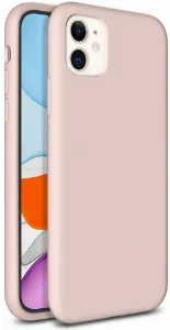 Apple iPhone 11 Kılıf İçi Kadife Mat Yüzey LSR Serisi Kapak - Pudra