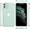 Apple iPhone 11 Kılıf Korumalı Kenarları Silikon Arkası Sert Coss Kapak  - Şeffaf