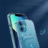 Apple iPhone 11 Kılıf Şeffaf Clear Kartlık Bölmeli Silikon Kapak