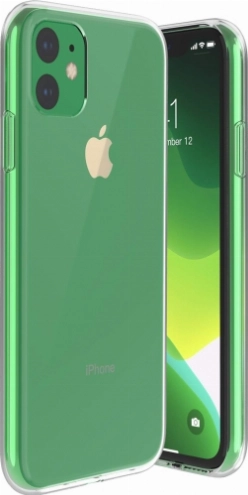 Apple iPhone 11 Kılıf Kamera Korumalı Esnek Silikon Kapak - Şeffaf