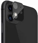 Apple iPhone 11 Metal Kamera Koruyucu  CP-02 - Siyah