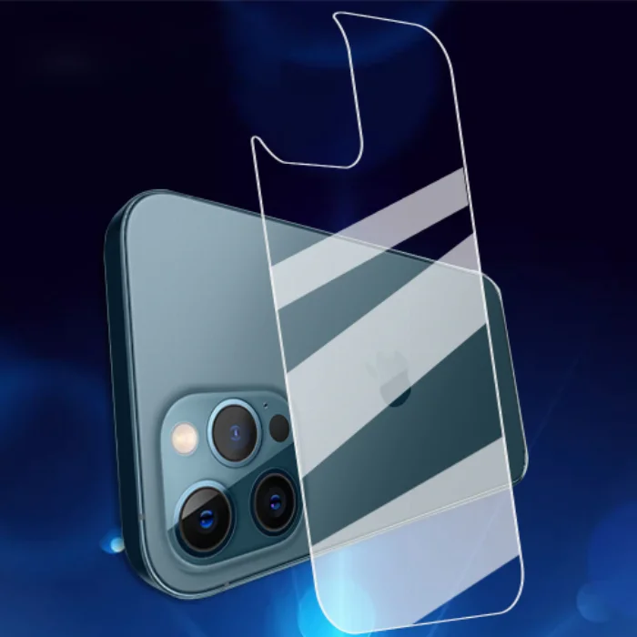 Apple iPhone 11 Pro Max Arka Cam Koruyucu Temperli Maxi Glass