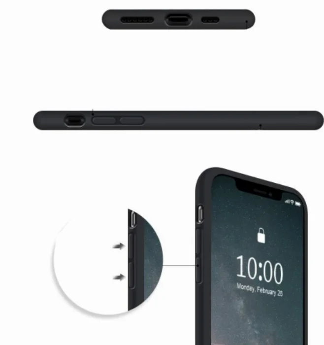 Apple iPhone 11 Pro Max Kılıf İçi Kadife Mat Yüzey LSR Serisi Kapak - Mor